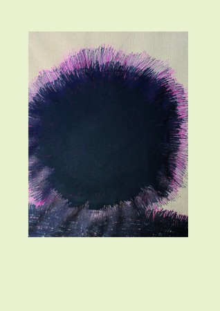 "Zyklus I"  Acryl 2014