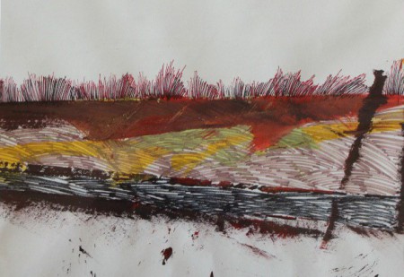 "Weinviertel"  Acryl 2014